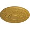 Ekena Millwork Tellson Ceiling Medallion (Fits Canopies up to 6 3/4"), 30 5/8"OD x 2 1/2"P, Iridescent Gold CM30TEIGS - alternate 2